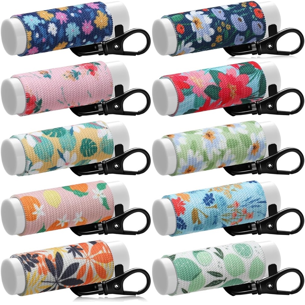 (1 ct)‎ Floral Patterned Lip Balm Holders